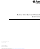 Sun Microsystems Netra 440 Product Overview