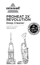 BISSELL PROHEAT 2X REVOLUTION 1858 SERIES USER MANUAL Pdf Download