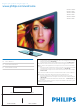 Philips 55PFL7705DV User Manual