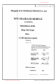 AVIC Optoelectronics TMS150XG1-10TB Manual