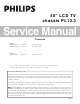 Philips 40PFL4707/F7 Service Manual