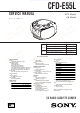 Sony CFD-E55L Service Manual