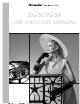 Thermador SGS Use And Care Manual