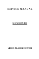 Goodmans GDVD218X Service Manual
