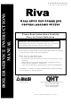 QHT RIVA FP Service Instructions Manual