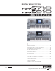 Yamaha PSR-S710 Service Manual