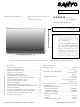Sanyo DP42840 Service Manual