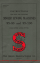 SINGER 95-80 Instructions For Using And Adjusting
