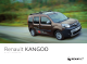 Renault KANGOO Driver's Handbook Manual