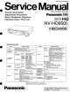 Panasonic NV-HD650 Service Manual