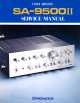Pioneer SA-9500II Service Manual