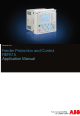 ABB relion REF615 Applications Manual