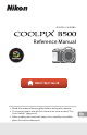 Nikon Coolpix B500 Reference Manual