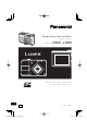 Panasonic Lumix DMC-LS80 Operating Instructions Manual