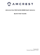 Amcrest ACD-830B Quick Start Manual