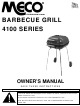 Meco 4100 SERIES Owner's Manual