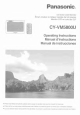 Panasonic CY-VM5800U Operating Instructions Manual