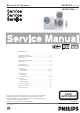 Philips MCM103 Service Manual