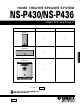 Yamaha NS-P430 Service Manual