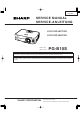 Sharp PG-B10S Service Manual