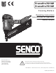 Senco FramePro701XP Operating Instructions Manual