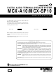 Yamaha MCX-A10 Service Manual