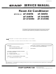 Sharp AF-S60RX Service Manual
