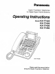 Panasonic KX-T7433 Operating Instructions Manual