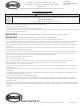 Sioux Tools DVS-5 Instructions-Parts List Manual