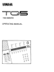 Yamaha TQ5 Operating Manual