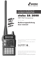 stabo SA 3000 User Manual
