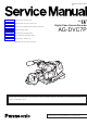 Panasonic AG-DVC7P Service Manual
