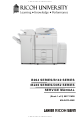 Ricoh B064 SERIES Service Manual