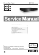 Philips BDP3000 Service Manual