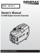 Generac Portable Products 005793-0 Owner's Manual