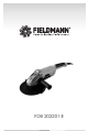 Fieldmann FDB 202201-E Instruction Manual
