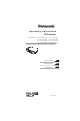 Panasonic TY-ER3D4MU Operating Instructions Manual