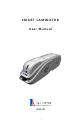 I&A SYSTEM SMART LAMINATOR User Manual