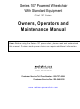 Redman Power Chair Chief 107-ZRX Owner's Operator And Maintenance Manual