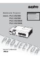 Sanyo PLC-XU300K Owner's Manual