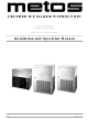 Metos G250A Installation And Operation Manual