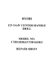 Ryobi CTH1202K2 Repair Sheet