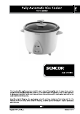 Sencor SRM 1500WH User Manual