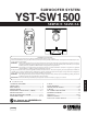 Yamaha YST-SW1500 Service Manual