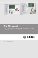 Bosch amax 2100 Operation Manual