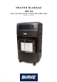 BLUEGAZ BG 64 Manual