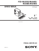 Sony VAIO PCV-R532DS Service Manual