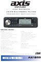 Axis AX1500 Installation Manual