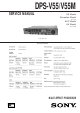 Sony DPS-V55 Service Manual