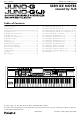 Roland Juno-GJ Service Notes